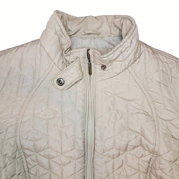 Weatherproof Beige Quilted Jacket | Size M | Classic & Cozy - Picture 4 of 7